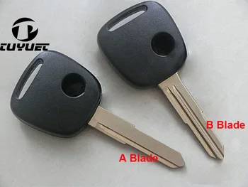 10 шт. Сменные заготовки для корпуса дистанционного ключа с 1 кнопкой для Mazda Чехол для ключей автомобиля Suzuki