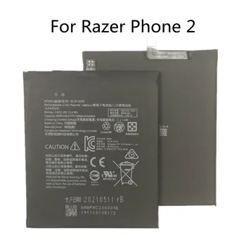 100% Новый оригинальный аккумулятор емкостью 4000 мАч для Razer Phone 2 phone2 RC30-0259, сменные батареи