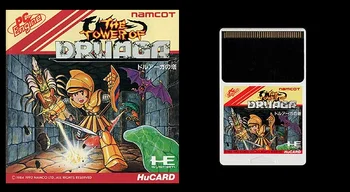 16-битный компьютерный движок HU-CARD: TOWER OF DRUAGA (японская версия !!)