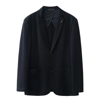 7035-2023, Осенне-зимний новый продукт, мужской костюм, деловая повседневная простота, сетчатая куртка single west, мужское верхнее пальто