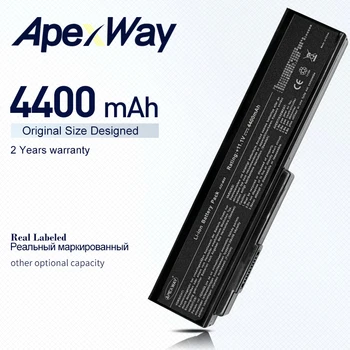 ApexWay 4400 мАч Аккумулятор для ноутбука Asus N61 N61J N61Jq N61V N61Vg N61Vn A32-N61 N61Ja M50s N53S A32-N61 A32-X64