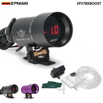 EPMAN 37 мм Компактный Микроцифровой Датчик Наддува для Копченых двигателей Универсальный 3-4-6-8 Цилиндровых Двигателей Черный, Фиолетовый Для BMW F20 EP37BKBOOST