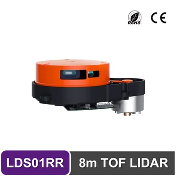 LDS01RR TOF LIDAR Лазерный Радарный сканер Модуль датчика дальности 8 м Расстояние измерения 1,8 К Частота дальности Использования для наружного/внутреннего использования