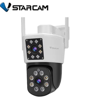 Vstarcam CS662DR 2MP 1080P Двухобъективная PTZ IP Купольная Камера AI Humanoid Detection Полноцветная Система Безопасности CCTV Домофон Радионяня