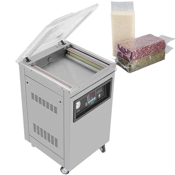 Автоматическая вакуумная упаковочная машина для запайки кухонных пакетов для мяса, сохраняющая свежесть пластиковой запайки