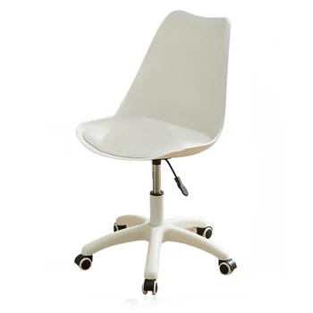 Акриловое Прозрачное Кресло для макияжа, спинка для кабинета, вращающееся кресло для спальни, Офисное Простое и удобное, можно поднимать И опускать
