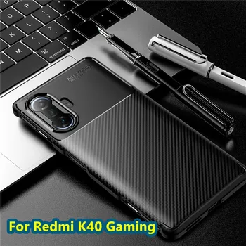 Для Чехла Xiaomi Redmi K40 Игровой Чехол Для Redmi K40 Gaming Capas Противоударный Бампер Мягкий Чехол из ТПУ Для Redmi K40 Gaming Fundas