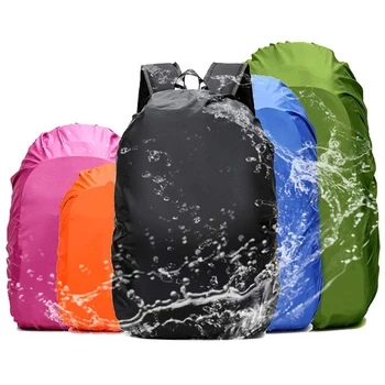 Дождевик для рюкзака Объемом 35-75 л, Светоотражающий дождевик для альпинизма, Кемпинга, ночной езды, защитный легкий дождевик