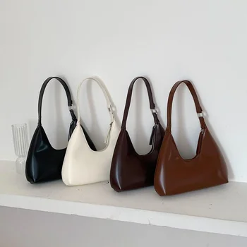 Женская сумка 2023, Брендовые Дизайнерские Маленькие Сумочки на молнии, Модная Женская сумка через плечо из искусственной кожи, Повседневные сумки-хобо
