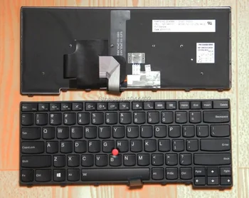 Новая Клавиатура для ноутбука с подсветкой Lenovo Thinkpad Edge E431 E440 Thinkpad L440 T431s T440 T440p T440s 04X0101 US Черный