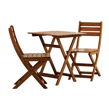 Основной набор для бистро из 3 предметов, уличная мебель натурального цвета, стул для патио
