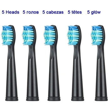 Перезаряжаемые головки зубных щеток для электрической зубной щетки Seago Sonic SG-503/507/513/575/551 Совместимы с Fairwill FW-507/551/515