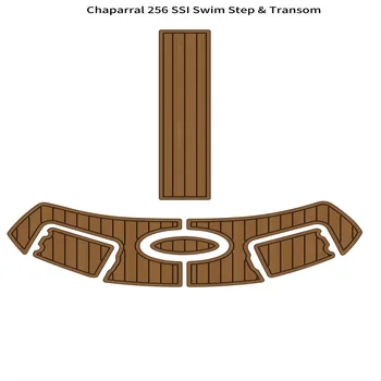 Платформа для плавания Chaparral 256 SSI, Транцевая лодка, палуба из вспененного тика EVA, напольная накладка