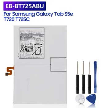 Сменный Аккумулятор EB-BT725ABU Для Samsung Galaxy Tab S5e T720 T725C S6 Lite SM-P610 P615C Аккумуляторная Батарея 7040 мАч