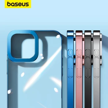 Чехол для телефона Baseus для iPhone 13 13 Pro, Защитный Прозрачный чехол для телефона для iPhone 13 Pro Max, чехол для защиты задней линзы