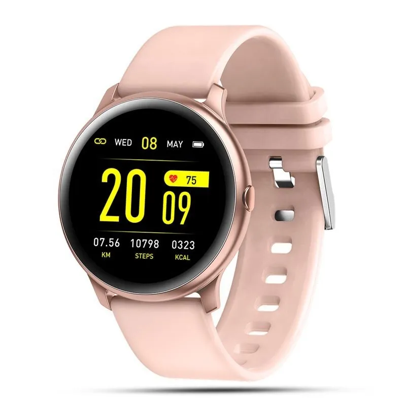 2023 KW19 Спортивные Смарт-часы Браслет ROHS Кровяное Давление Кислорода Reloj Inteligente Pro Smartwatch для Женщин Мужчин Новая Мода Лучшее