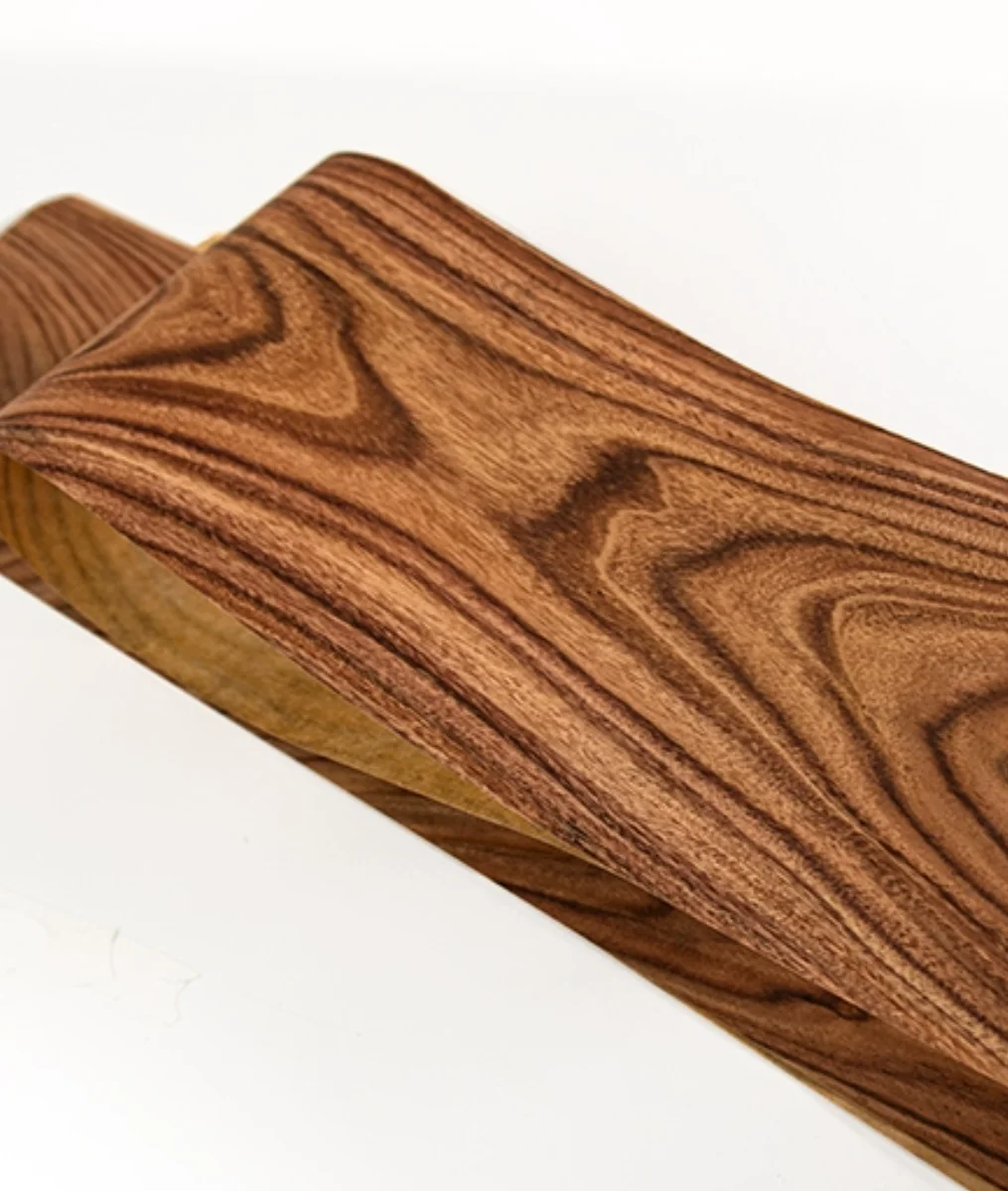 L:2.2meters Ширина: 160 мм T:0.2mm Натуральная массивная древесина Бразильская кислотная ветка, листы шпона высокого класса, модные