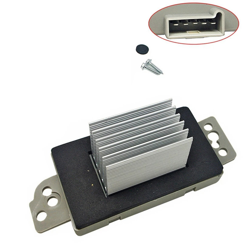 Модуль Резистора Регулировки Скорости Автомобильного Вентилятора Для BUICK CADILLAC CHEVROLET OLDSMOBILE GMC Резистор вентилятора 1581773 52495874