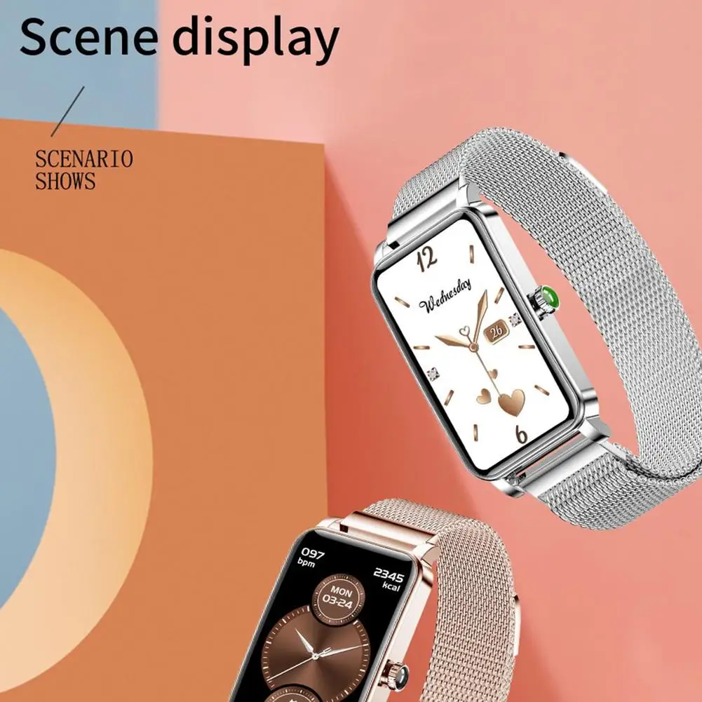 Женские умные часы SitopWear, модный дизайн, умные часы для мониторинга сердечного ритма и артериального давления, поддерживает 20 языков