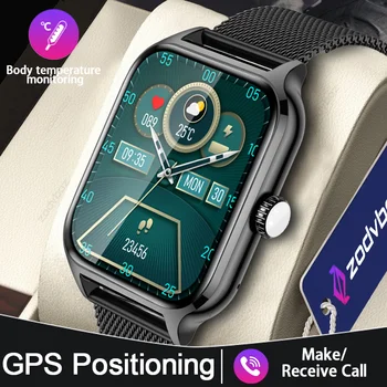 2023 Новые Смарт-часы с GPS Для Мужчин, 1,86 Дюймов, HD, Большой Экран, Голосовые Вызовы, Спортивные Часы, Женские Водонепроницаемые Смарт-часы Для Android IOS