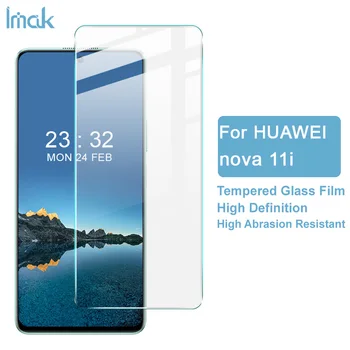 Imak для Huawei Nova 11i 5G Полное покрытие экрана из закаленного стекла Для Huawei Nova 11i Защитная стеклянная пленка