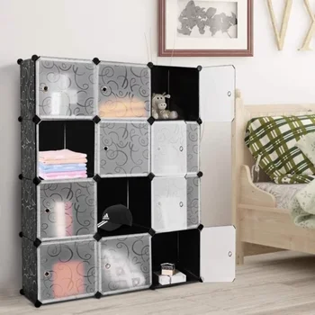 SUGIFT Cube Storage 12-Кубовая Книжная полка, Органайзер для шкафа, Полки для хранения, Органайзер для кубиков, Сделай сам, Квадратный Шкаф для шкафа