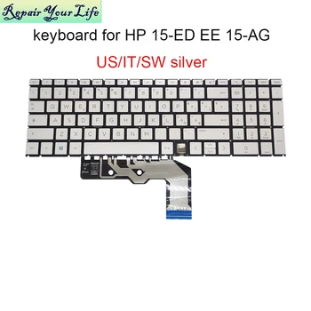 Английский Японский SW IT клавиатура с подсветкой клавиатуры для ноутбуков HP ENVY X360 15-ED 15M-ED 15-AG ENVY 15 EE TPN-W140 C149 NSK-XW1BC