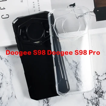 Для DOOGEE S98 S98 Pro Doogee S98 S98Pro S 98 Мягкая Силиконовая Задняя Крышка из ТПУ, Защитная Крышка, Защитная Оболочка, Бампер, Защита Дома