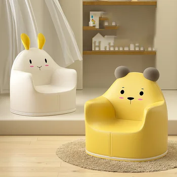 Домашний детский стул в помещении, милый мультяшный диван в форме животного, Детский табурет для еды, обучающий стол и стул, Прямая поставка MOOJOU