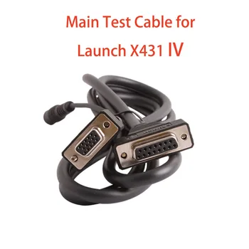 Оригинальный основной тестовый кабель для запуска кабелей X431 IV Диагностические инструменты Тест DB15 pin Соединительные кабели Адаптер OBDII