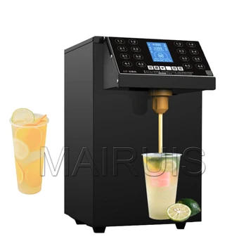 Продается коммерческая машина для дозирования фруктозы В сиропе / Дозатор сахара для машины для розлива сиропа в пузырьковый чай